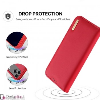 Dux Ducis Hivo odinis dėklas - raudonas (Apple Iphone 17 Pro/Iphone 18 Pro)